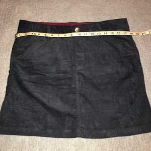 Corduroy skirt